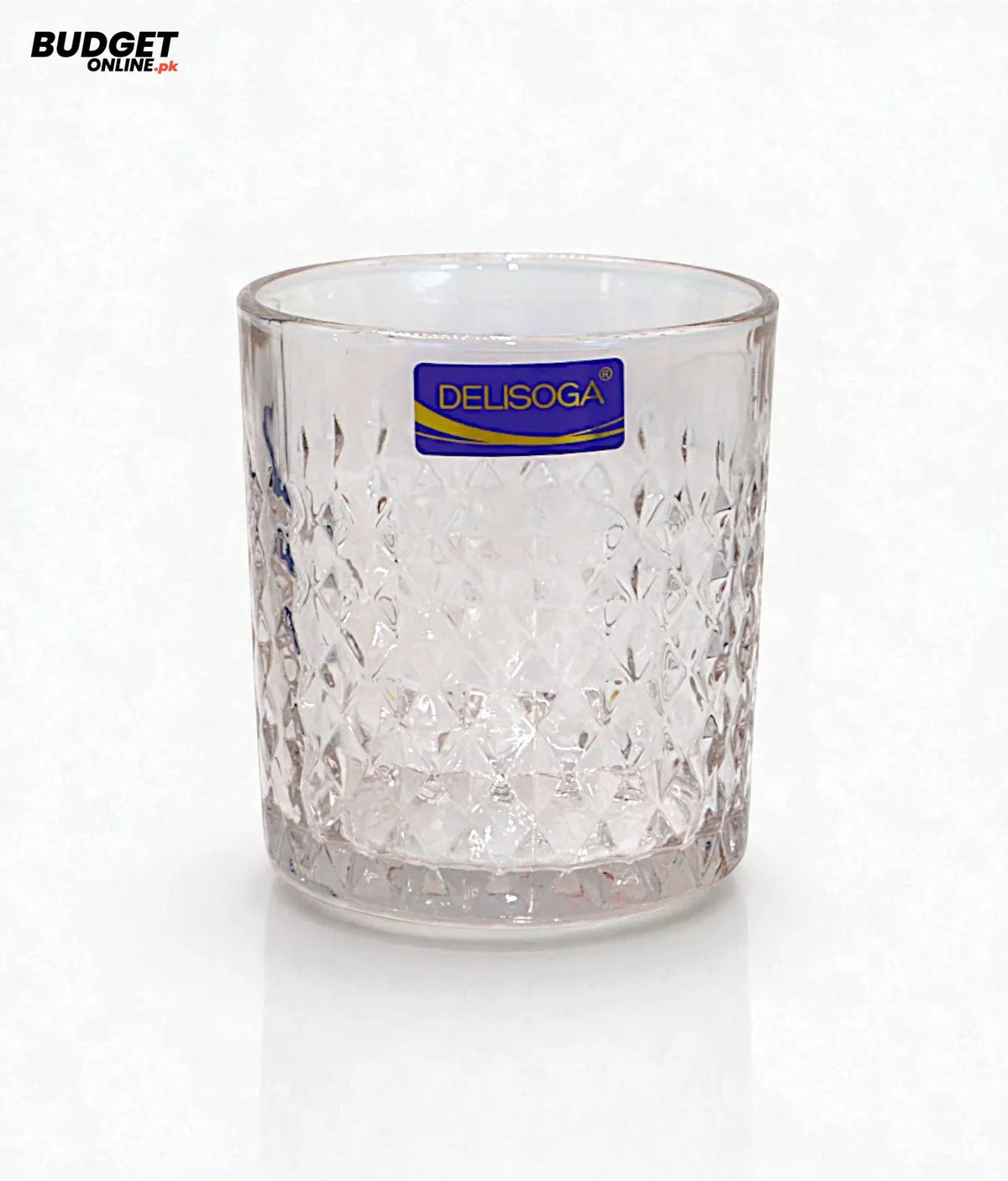 Delisoga Textured Water Glasses Set of 6