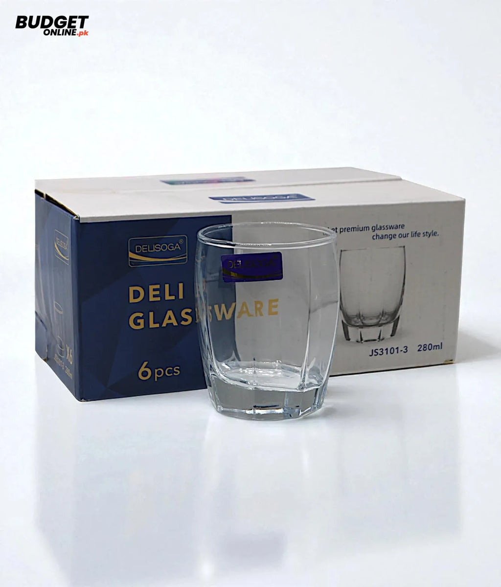 Delisoga Deli Water Glass Set Of 6