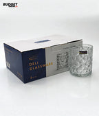 Deli Glass Tumbler Set – 6 Pieces