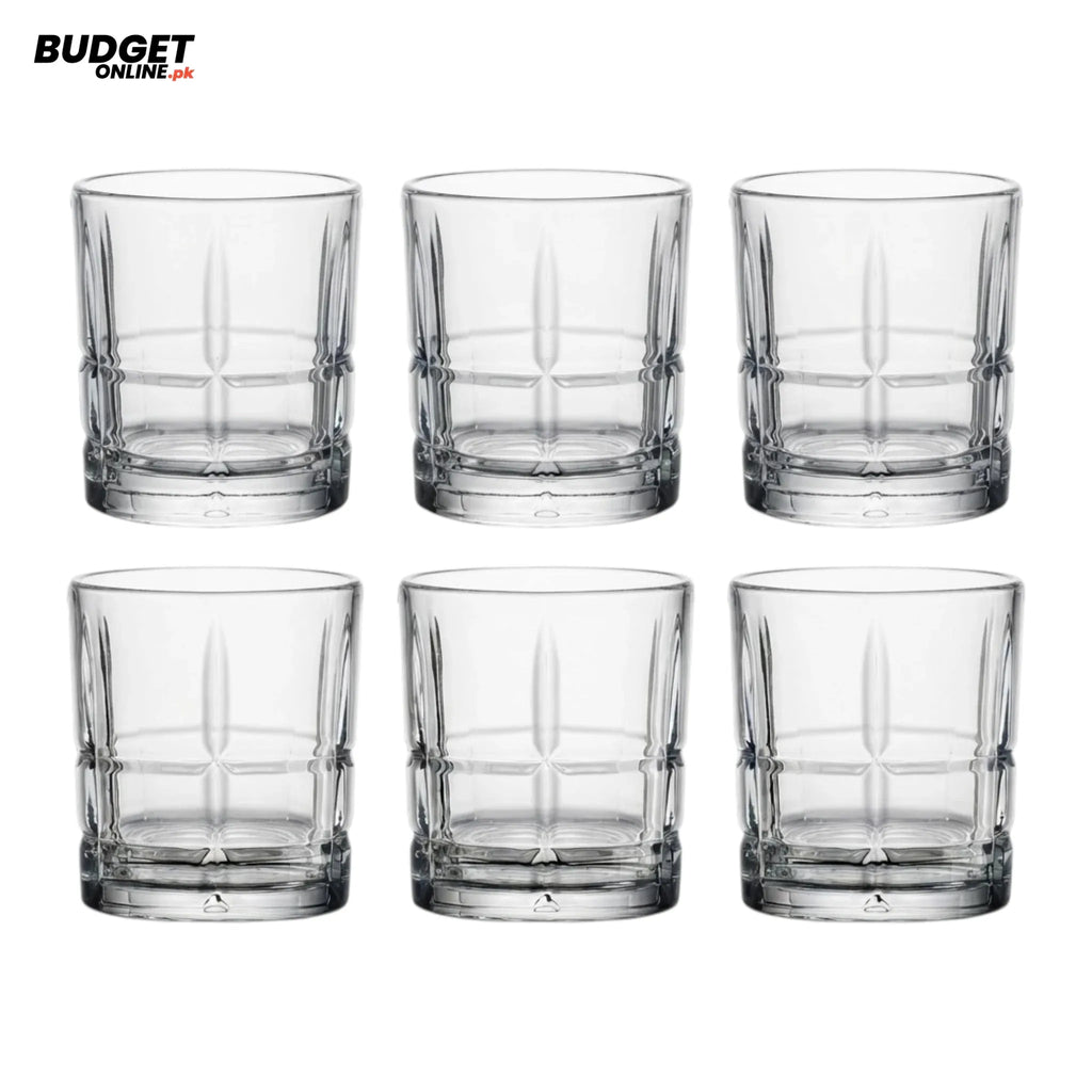 Deli Glass Tumbler Set – 6 Pieces
