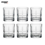 Deli Glass Tumbler Set – 6 Pieces