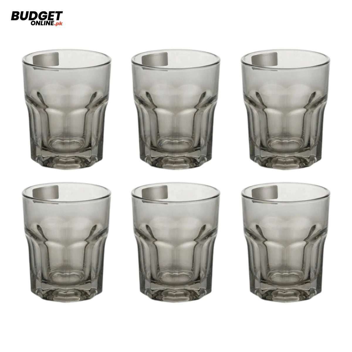 Deli Glass Tumbler Set, 6-Piece