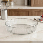 Round Glass Serving Dish 10.5-Inch