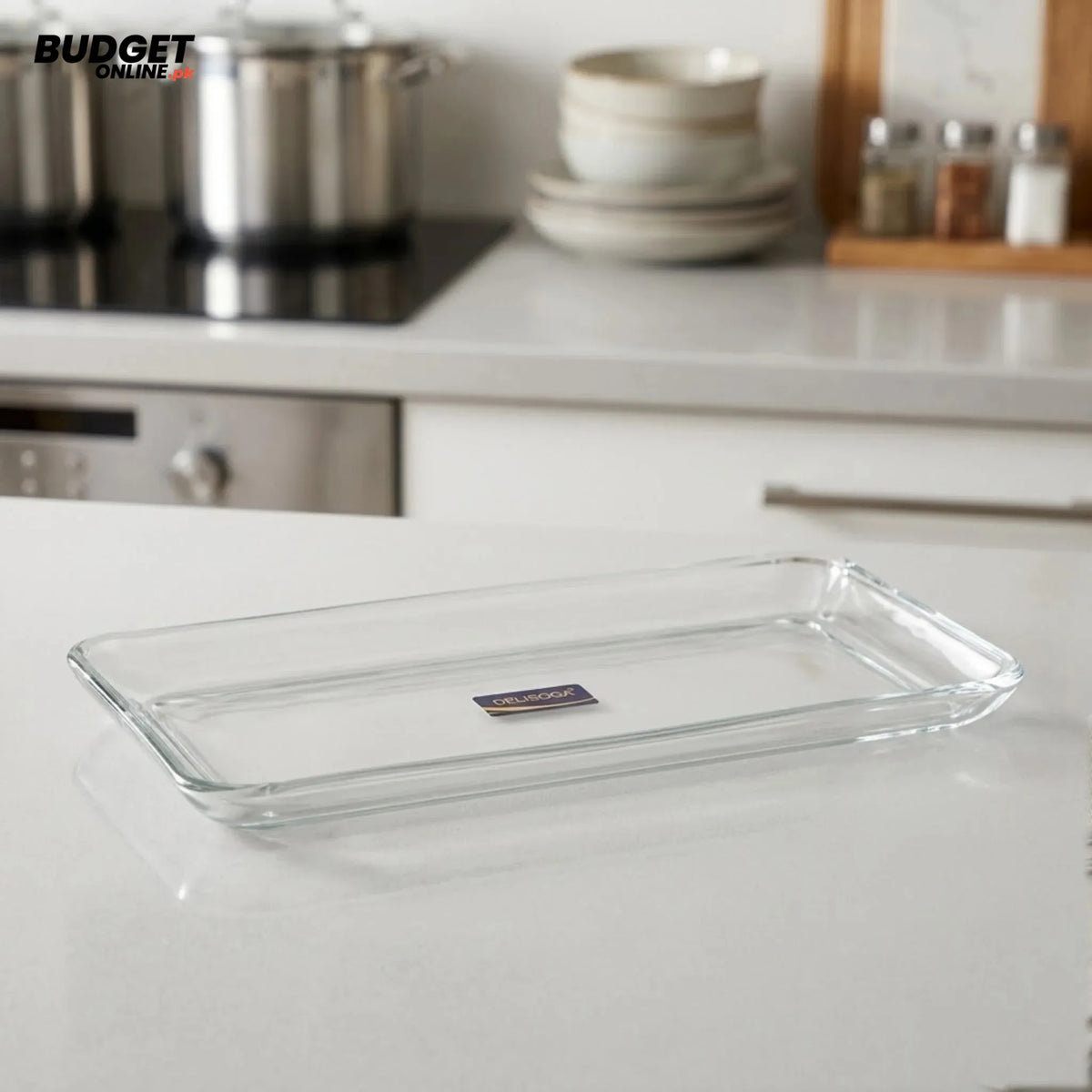 Rectangular Glass Serving Dish 11 Inch
