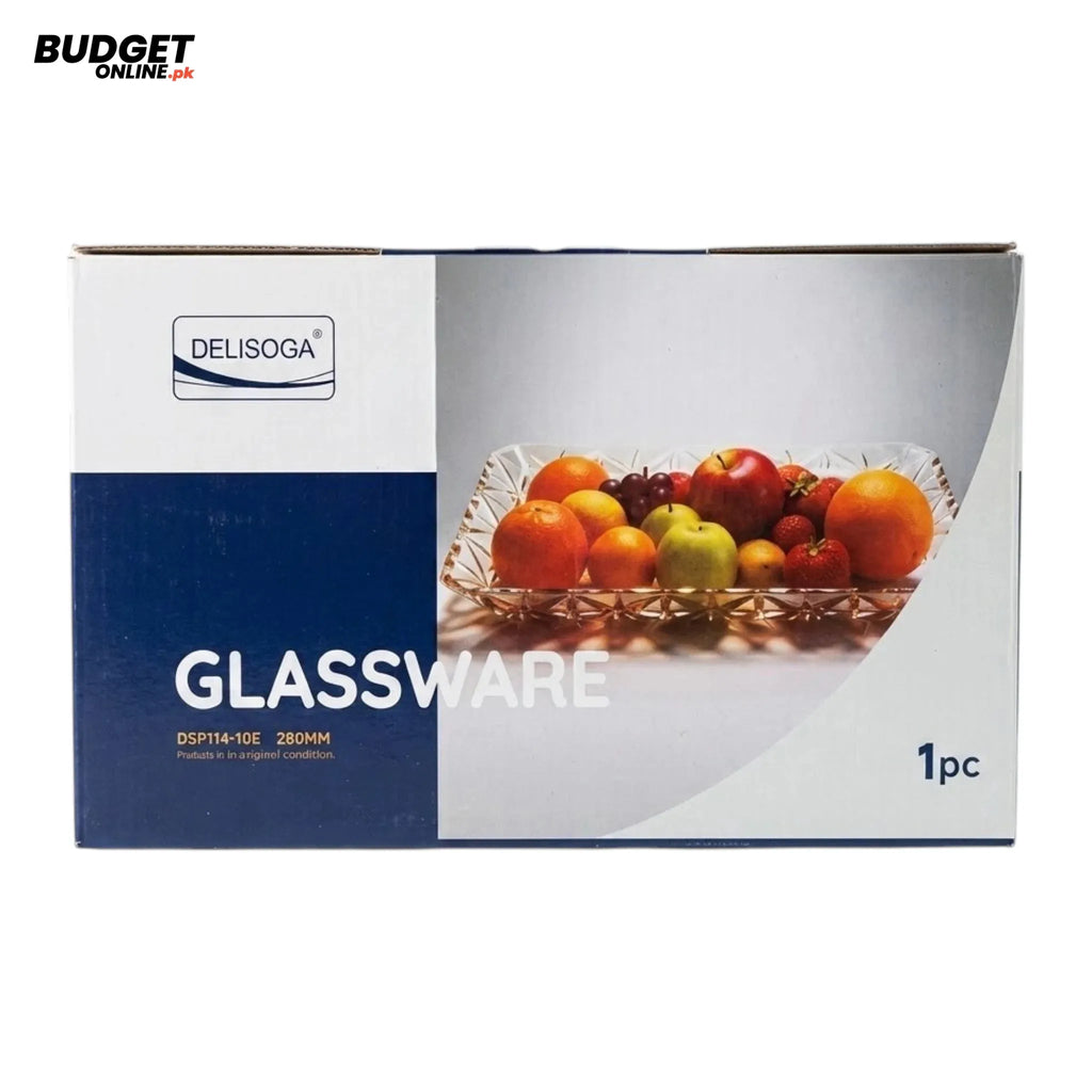 Rectangular Glass Serving Dish 11 Inch