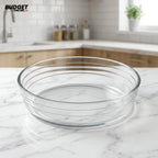 Delisoga 9-Inch Round Glass Dish