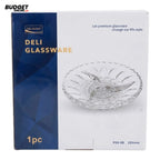 Decorative Glass Dry Fruit Dish