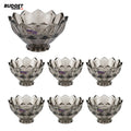 Delisoga 7-Piece Glass Fruit Set