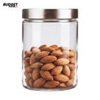 1.22L Glass Storage Jar With Lid