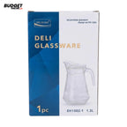 Delisoga Glass Water Jug 1.3L