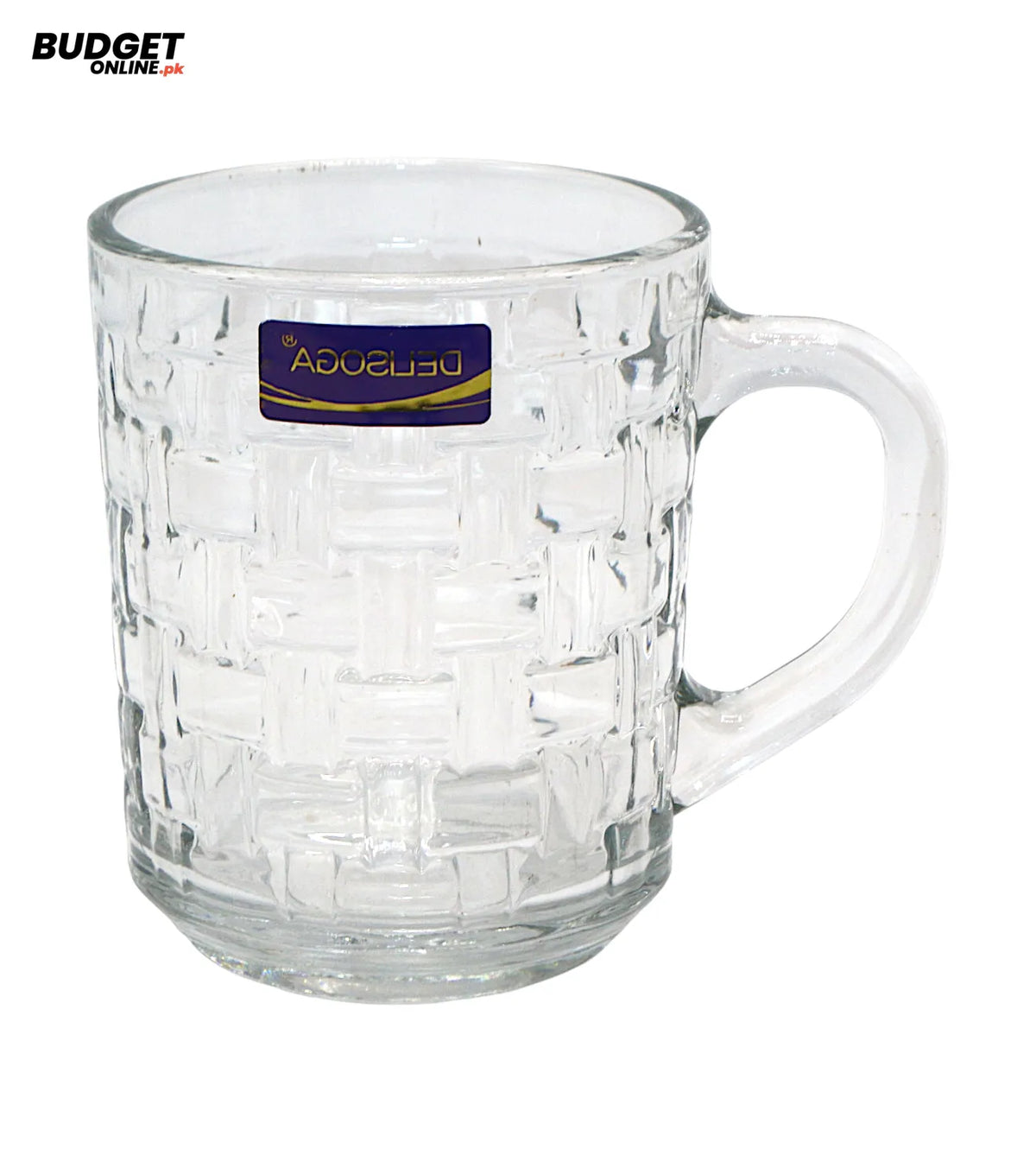 Deli Textured Glass Mug
