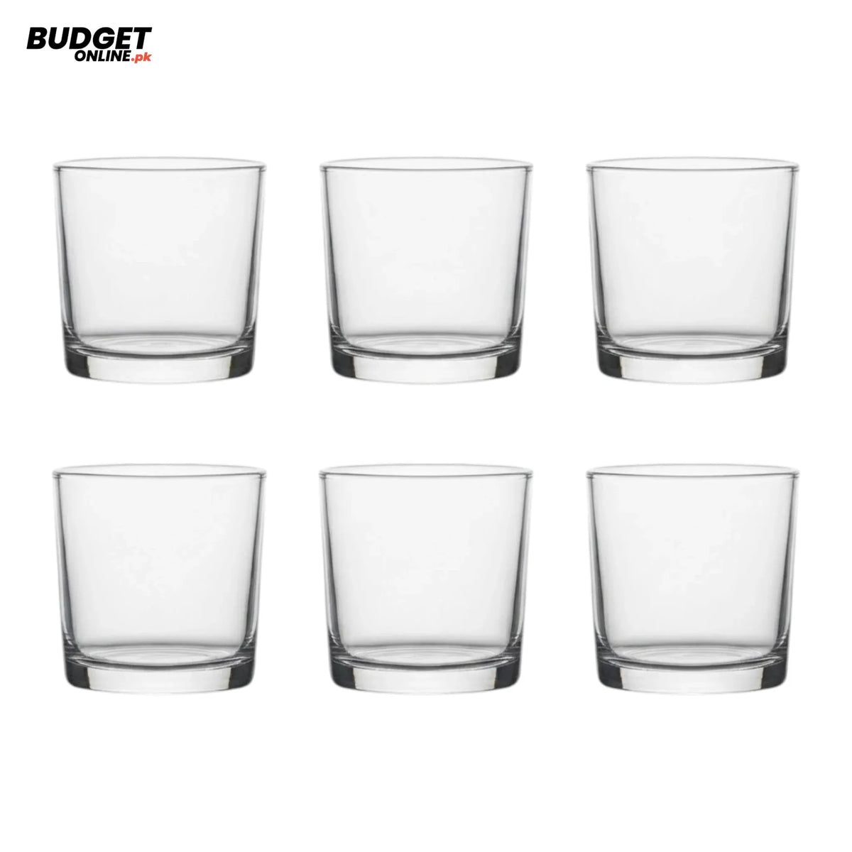 Delisoga Deli Glass Tumblers, 6-Piece Set