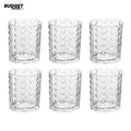 Deli Glass Tumbler Set – 6 Pieces