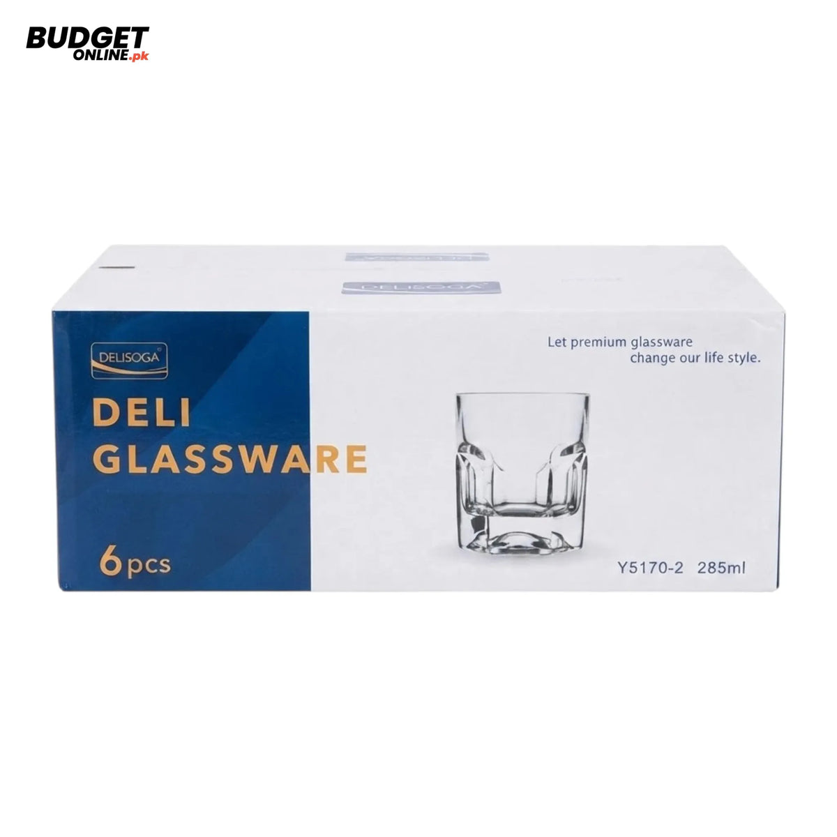 Deli Glass Tumbler Set of 6