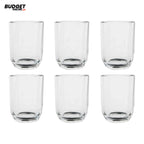 Delisoga Deli Glass Tumblers, 6-Piece Set