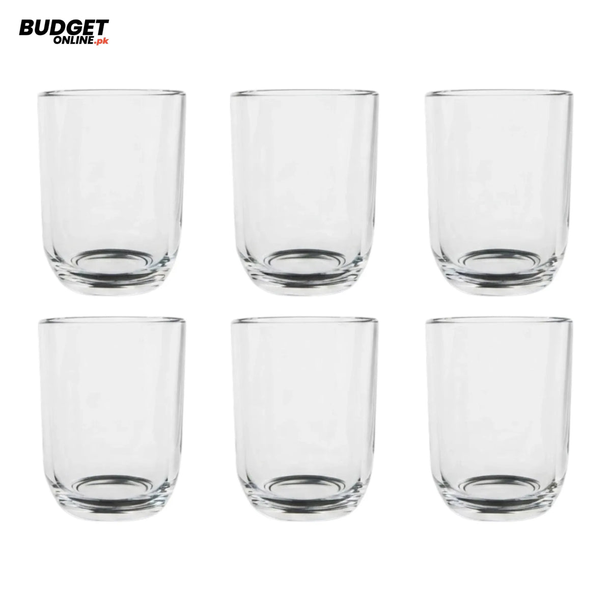 Delisoga Deli Glass Tumblers, 6-Piece Set