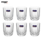 Delisoga 6-Piece Glass Tumbler Set