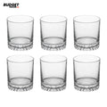 Glass Tumbler Set, 6-Piece