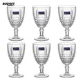 Delisoga Deli Wine Glasses Set of 6