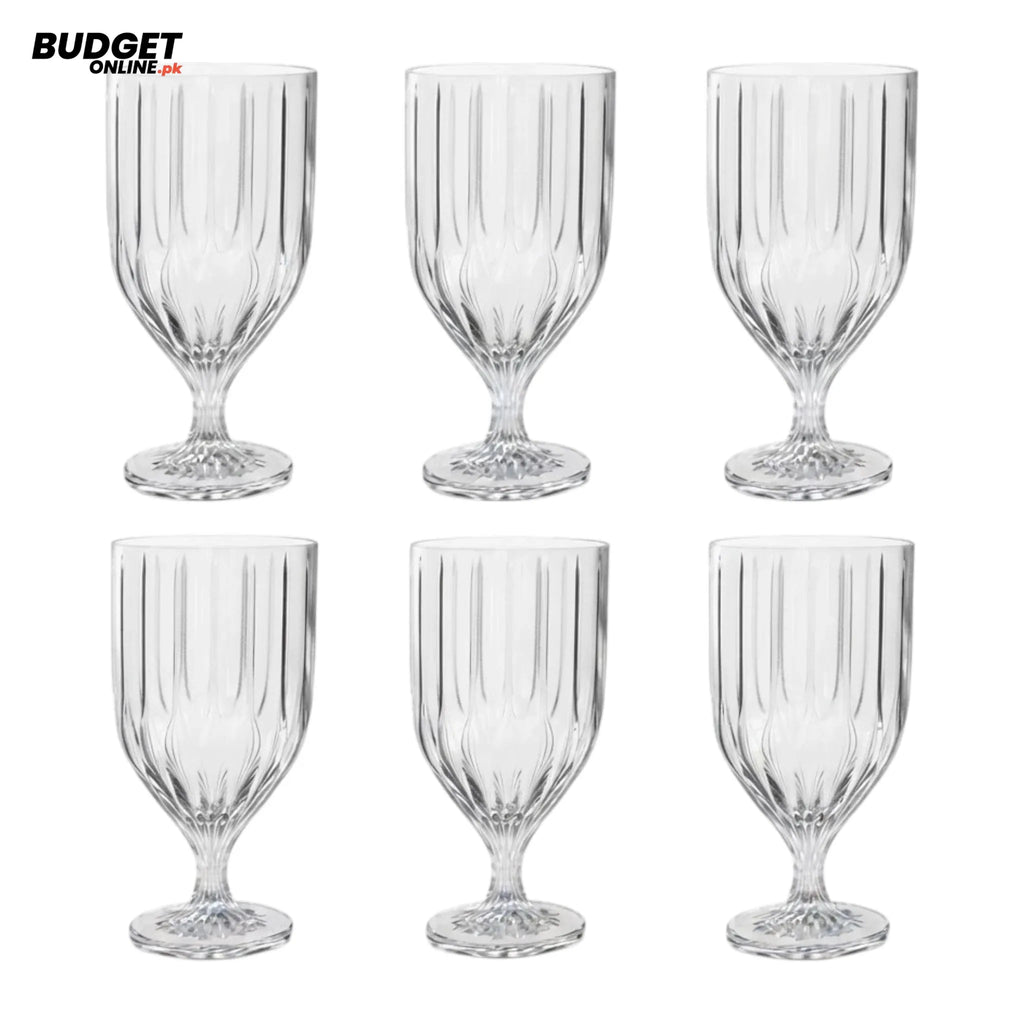 Deli Glassware 6-Piece Wine Glass Set