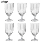 Deli Glassware 6-Piece Wine Glass Set