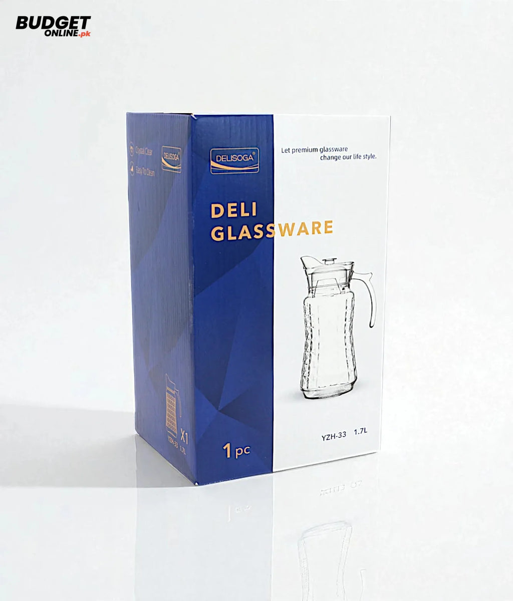 Deli Glassware 1.7L Glass Jug