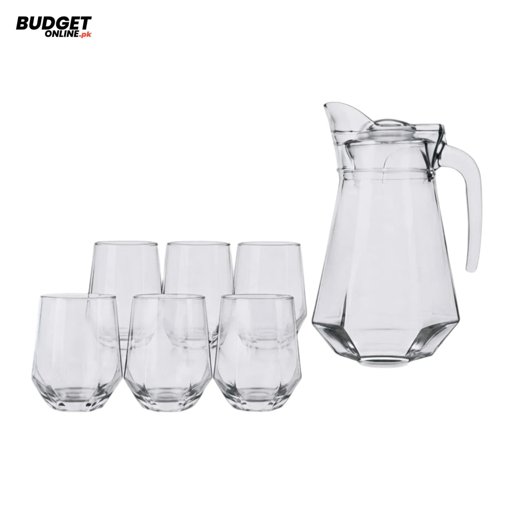 Delisoga Deli Glassware Water Set – 7 Piece