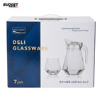 Delisoga Deli Glassware Water Set – 7 Piece