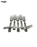 Stainless Steel Dessert Fork Set, 6 Pieces