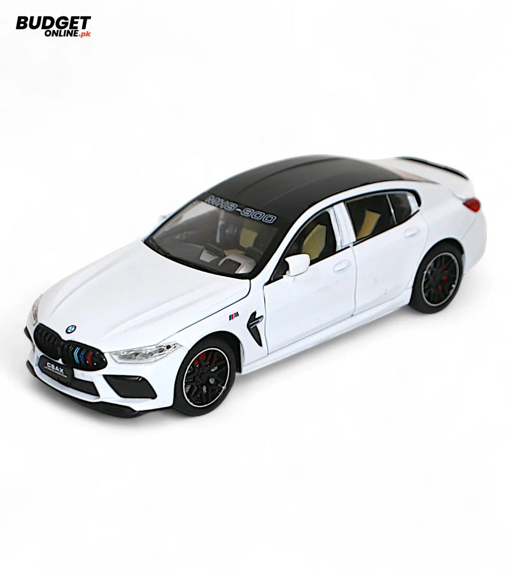 BMW M8 Die-Cast Model Car With Lights And Sound