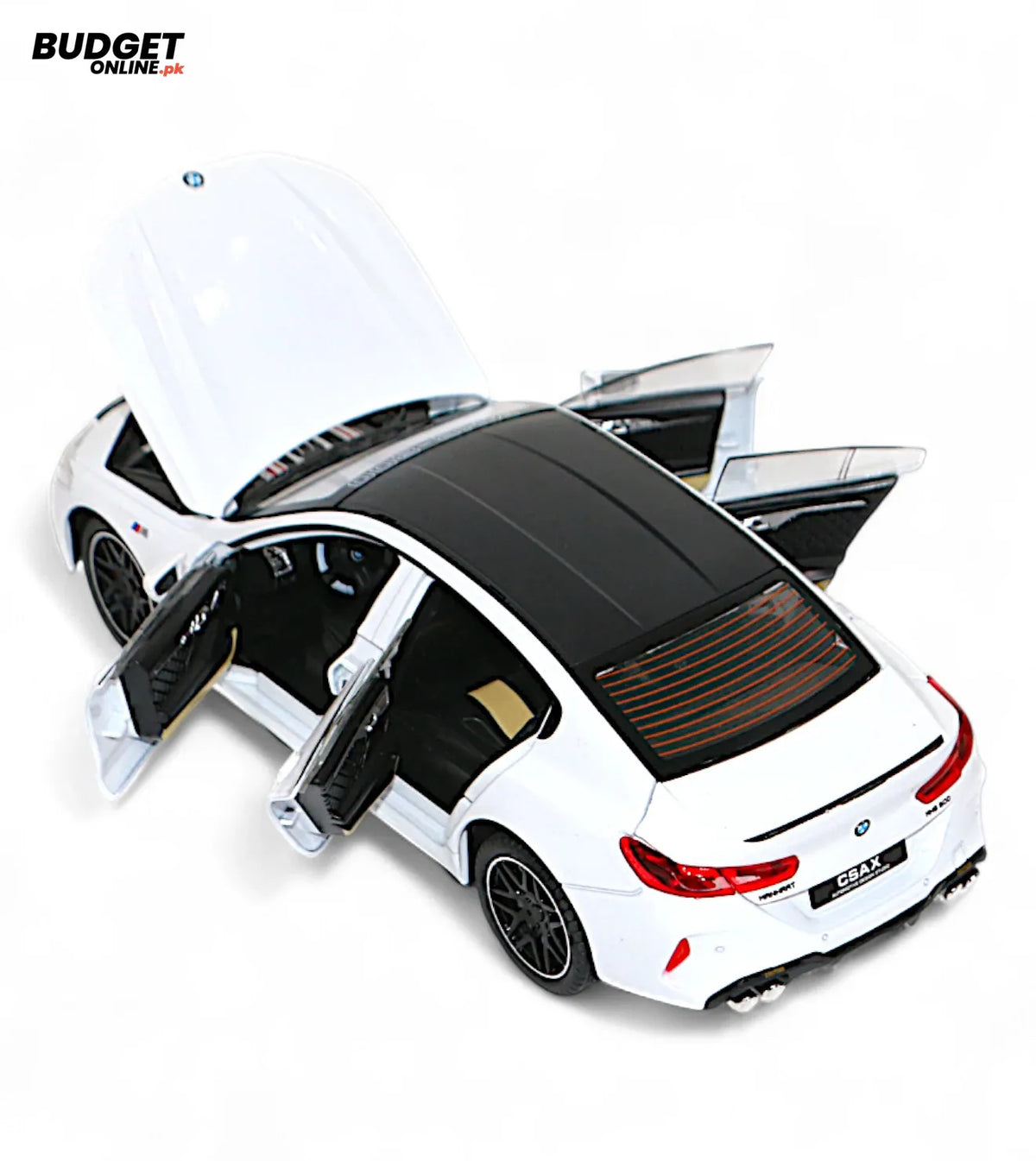 BMW M8 Die-Cast Model Car With Lights And Sound