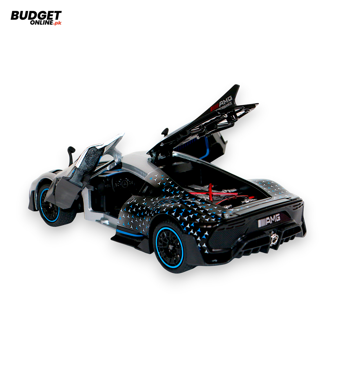 Mercedes-AMG Die-Cast Model Car 1:24 with Lights & Sound