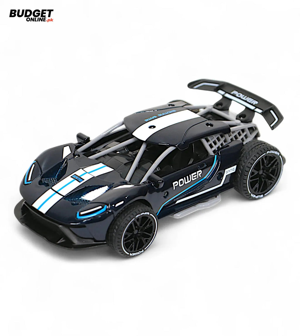 Die-Cast Friction Racing Car with Lights & Music