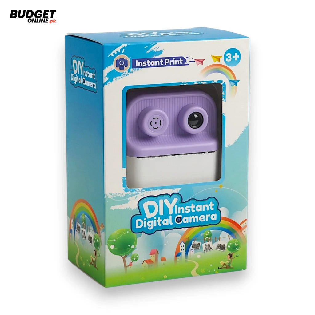 DIY Instant Print Digital Camera For Kids