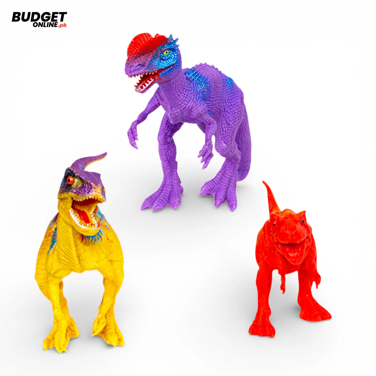 3-Piece Dinosaur Toy Set