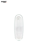 Large Glass Kebab Serving Dish