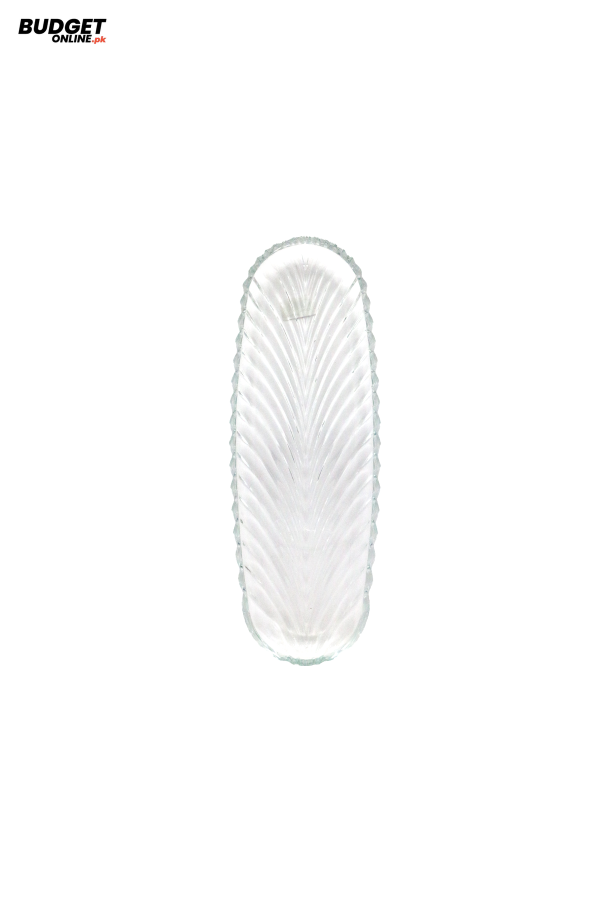 Large Glass Kebab Serving Dish