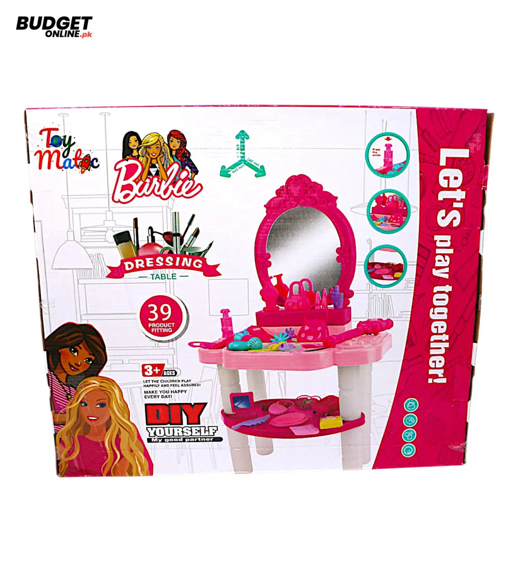 DIY Girls Dressing Table Set, 39 Pieces
