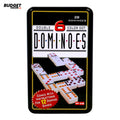 Double-Six Dominoes Tin Set, 28 Pieces