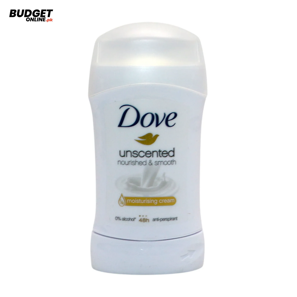 Dove Unscented Antiperspirant Stick 40g