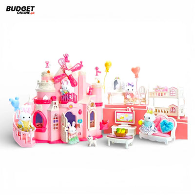 Dreamy Rabbit Dollhouse Playset