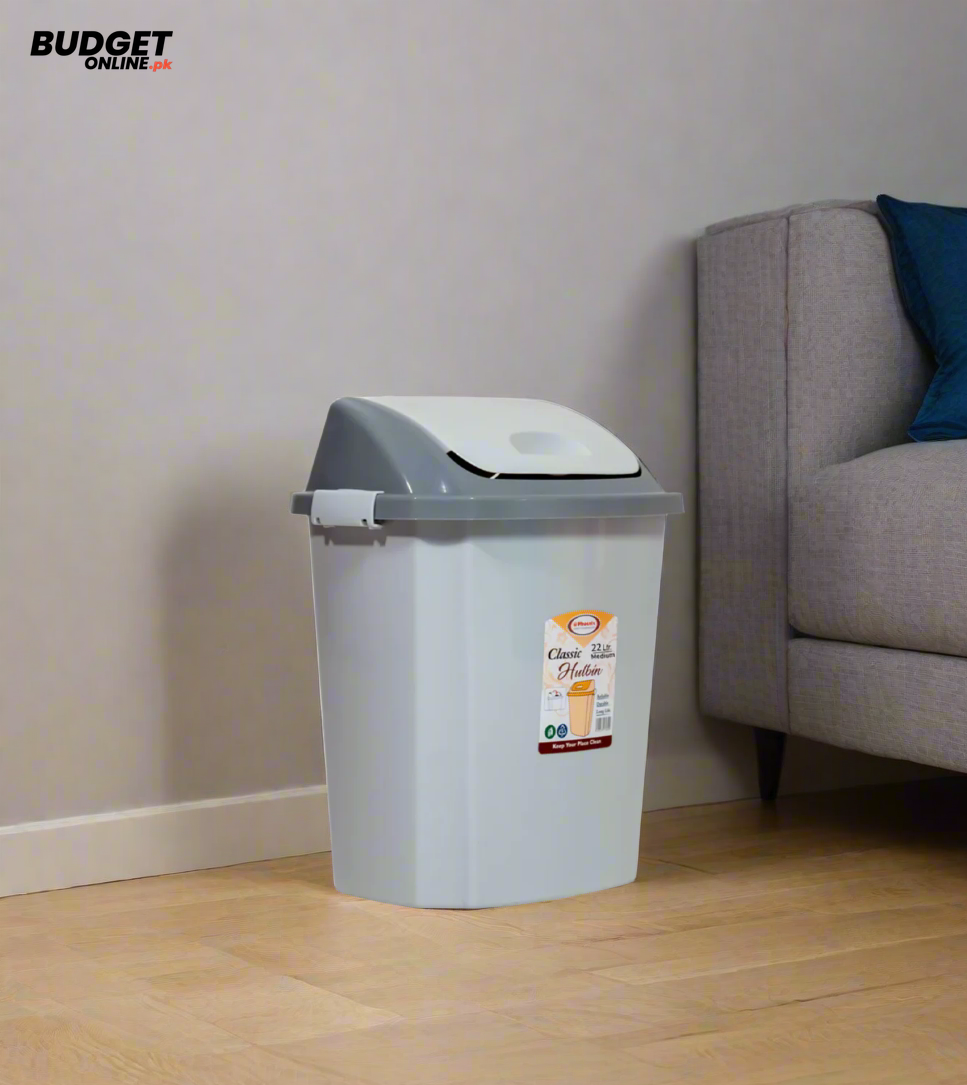 Classic 22L Plastic Dustbin