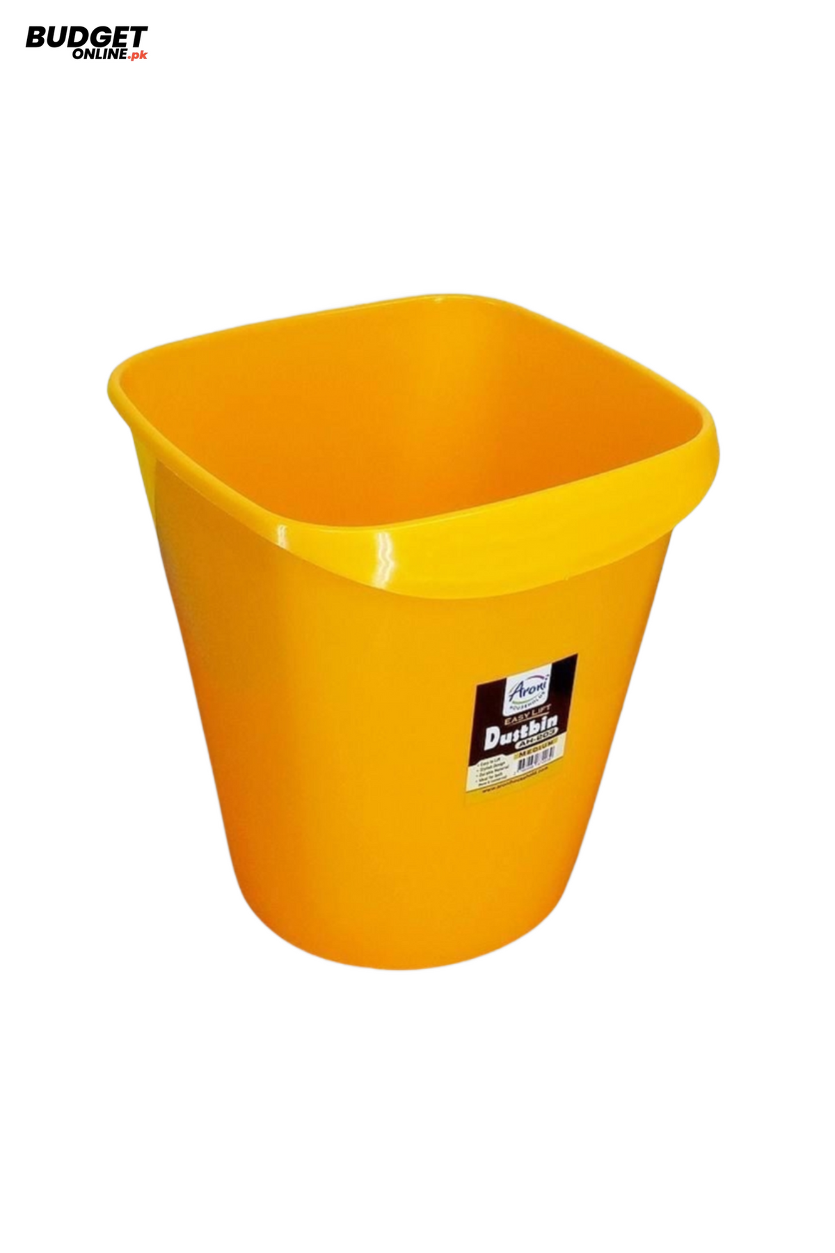 10L Plastic Open Dustbin