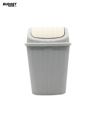 Small 9L Plastic Swing Lid Dustbin