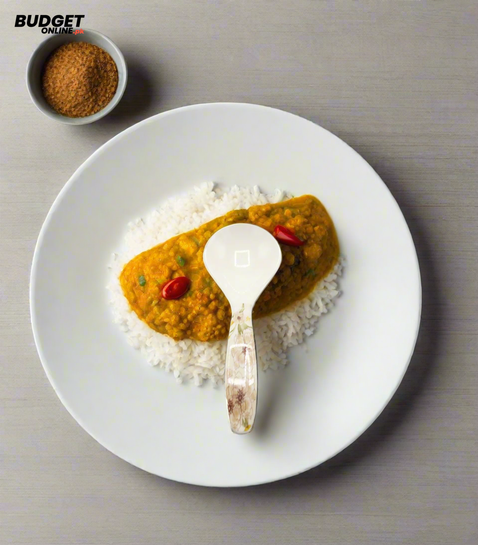 Decorative Curry Serving Spoon