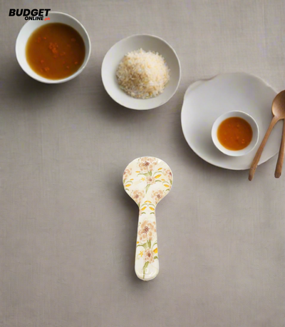 Floral Rice Serving Spoon