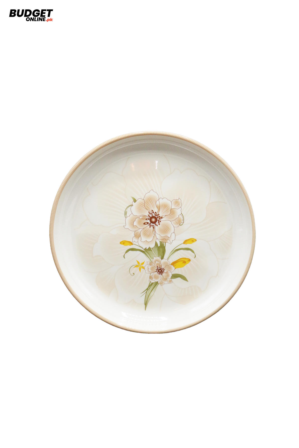 Floral Rice Plate 10 Inch