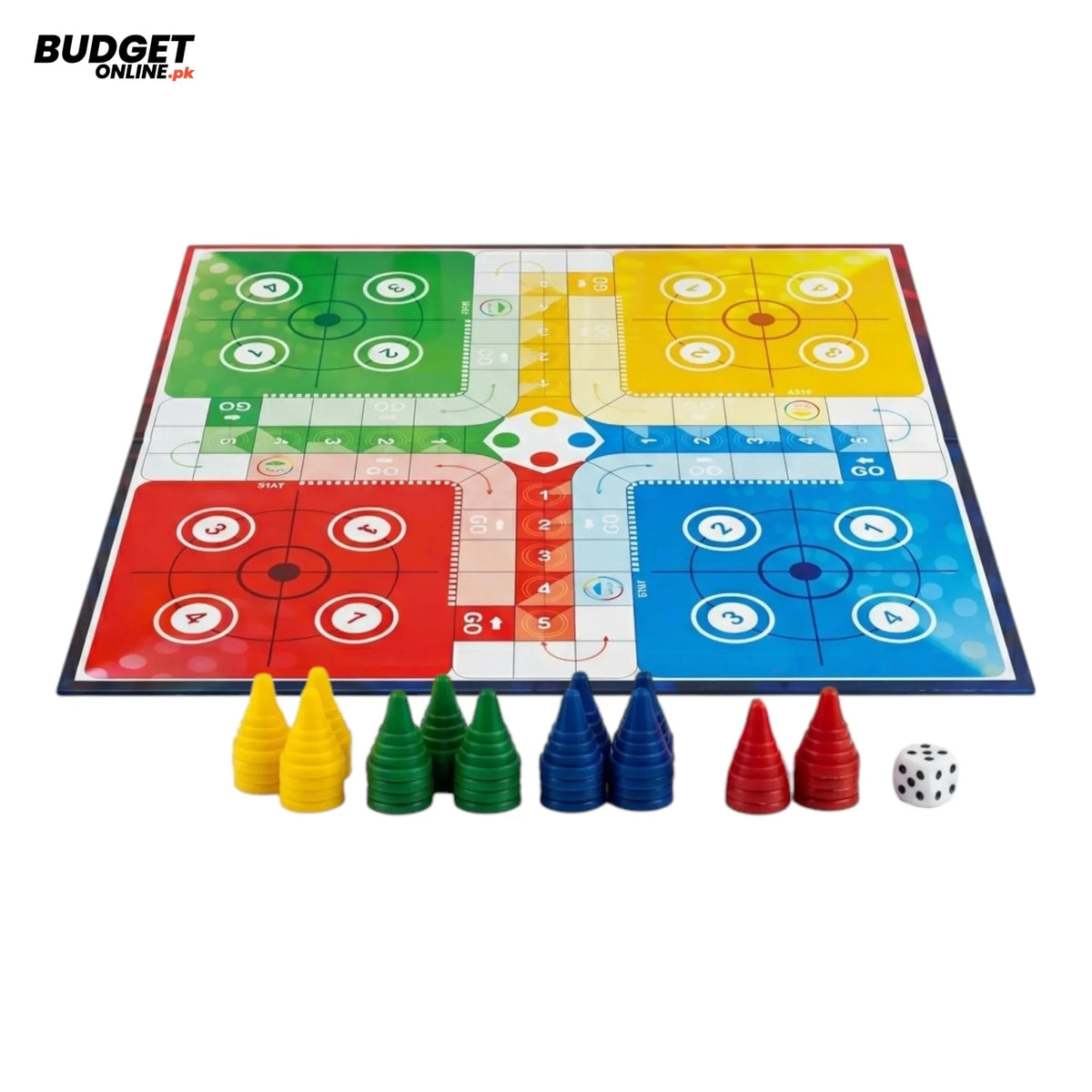 Extra-Large 6-Player Double-Sided Ludo Board Game
