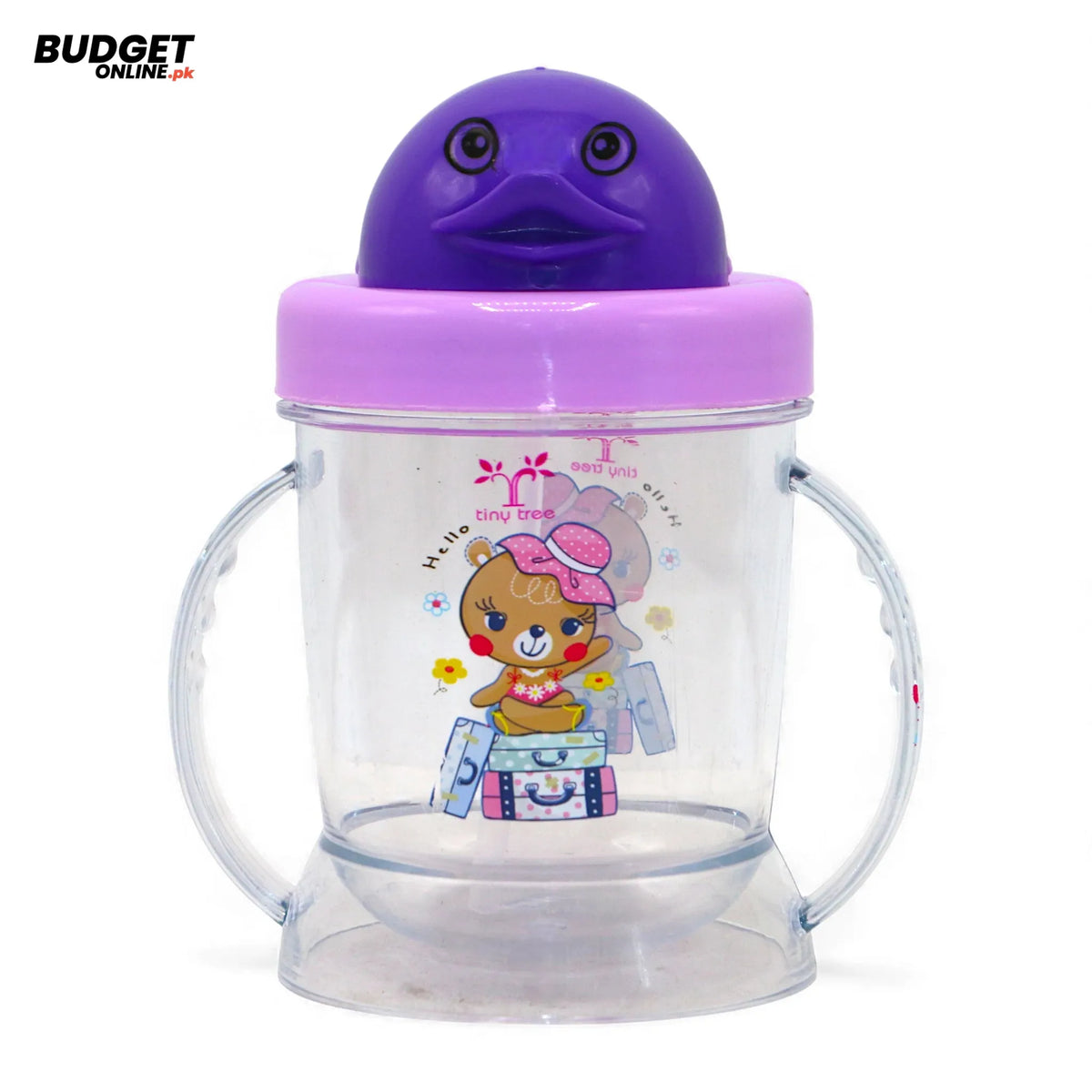Duck Character Plastic Feeding Mug 290ml