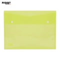 Translucent Button File Document Pouch